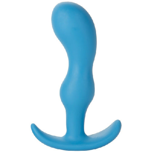 Mood - Naughty 2 Silicone Butt Plug - Large - Blue