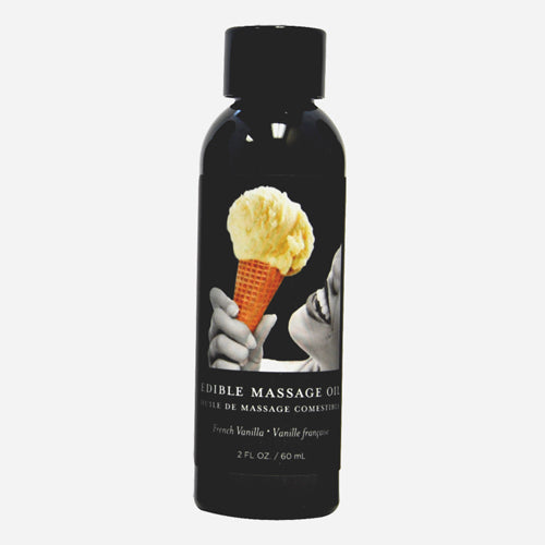 Edible Massage Oil 2 OZ - French Vanilla