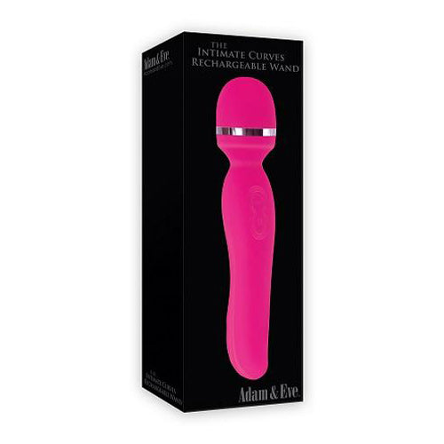 Intimate Curves Silicone Rechargeable Wand - Pink