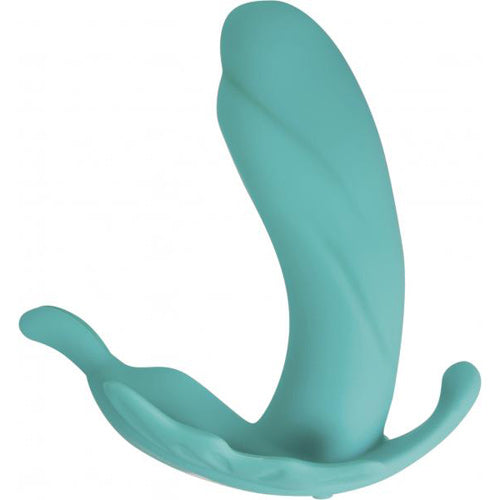 The Butterfly Effect Dual Clit and G-Spot Stimulator - Teal
