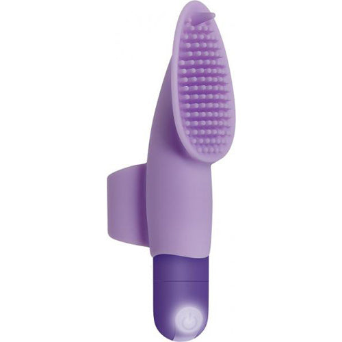Fingerific Bullet Silicone Stimulator - Purple