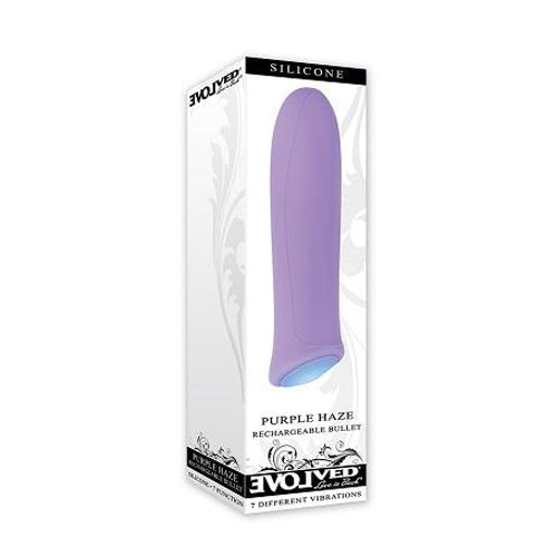 Purple Haze Silicone Bullet - Purple