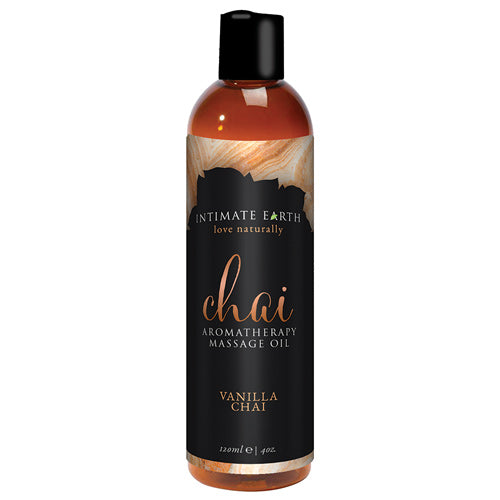 Chai Aromatherapy Massage Oil 120ml - Vanilla Chai