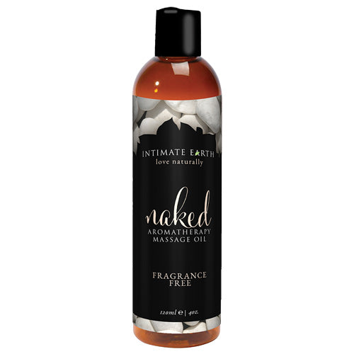 Naked Aromatherapy Massage Oil 120ml - Unscented