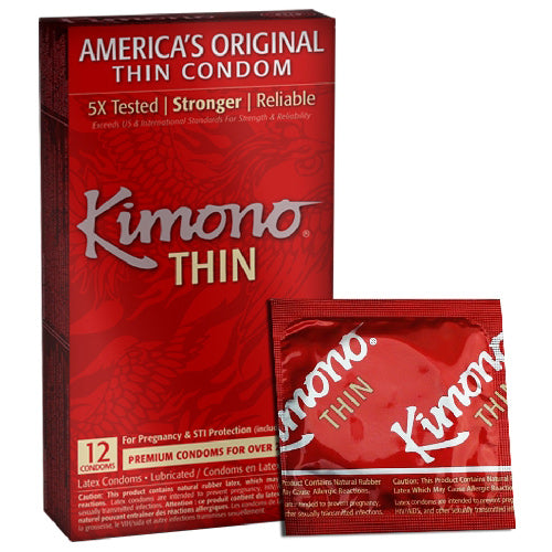 Kimono Sheer Pleasure Condom