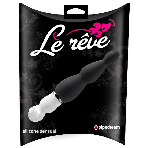 Le Reve Silicone Sensuals 10 Function Vibrator - Black