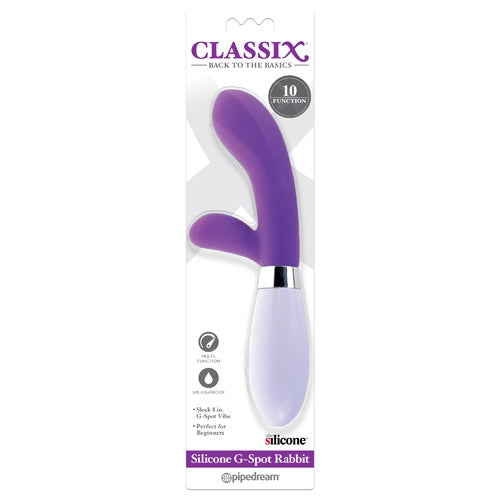 Classix 10 Function Silicone G Rabbit - Purple