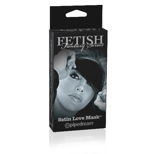 Fetish Fantasy Limited Edition Satin Love Mask - Black