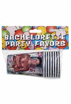 Bachelorette Party Favor Cups - 8pc.