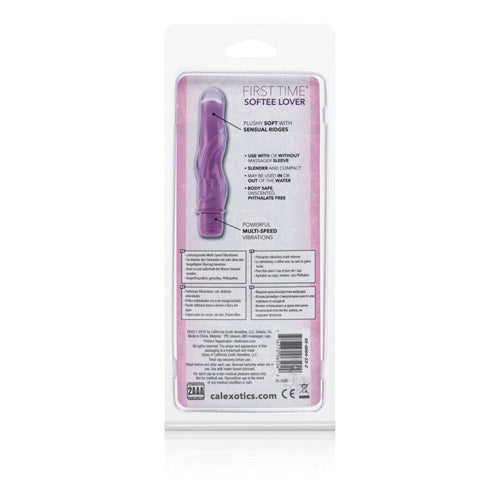 First Time Collection - Softee Lover Vibrator - Purple