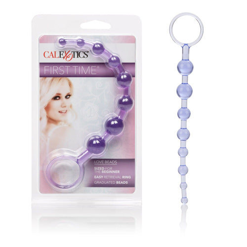 First Time Collection - Anal Love Beads - Purple