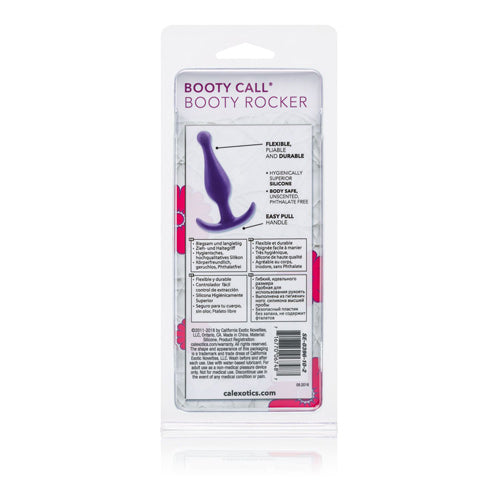 Booty Call Collection - Booty Rocker Non-Vibrating Butt Plug - Purple