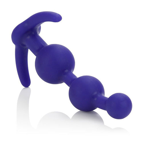 Booty Call Collection - Booty Beads Non-Vibrating Anal Beads - Purple