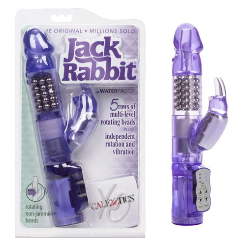 Waterproof Jack Rabbit Vibrators - Purple (MS, WP)