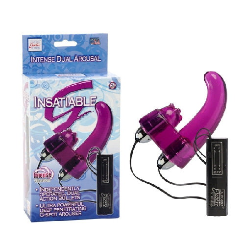 Insatiable G Dual Action Vibrator - Purple
