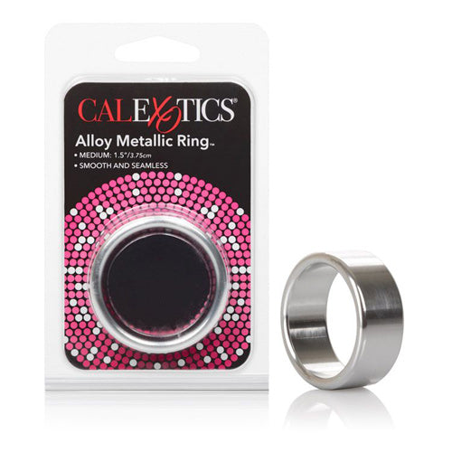 Alloy Metallic Cock Ring - Medium (Aluminum) 1.5" diameter