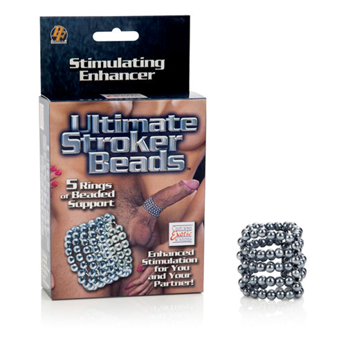 Ultimate Stroker Beads - Metal Stroking Beads - Metallic