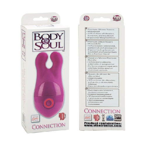 Body & Soul Connection Clitoral Massager - Pink