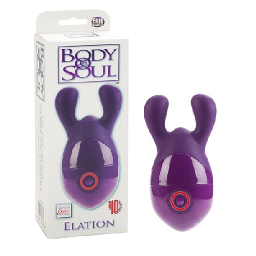 Body & Soul Elation Clitoral Massager - Purple