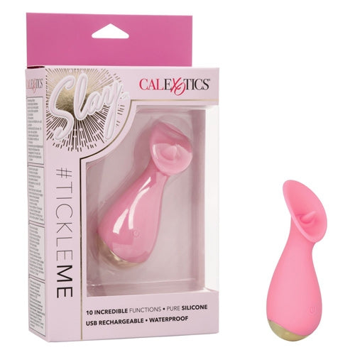 Slay 10 Function Silicone #TickleMe Massager - Pink