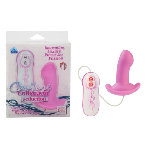 Couture Collection - Seduction Silicone Stimulator - Pink