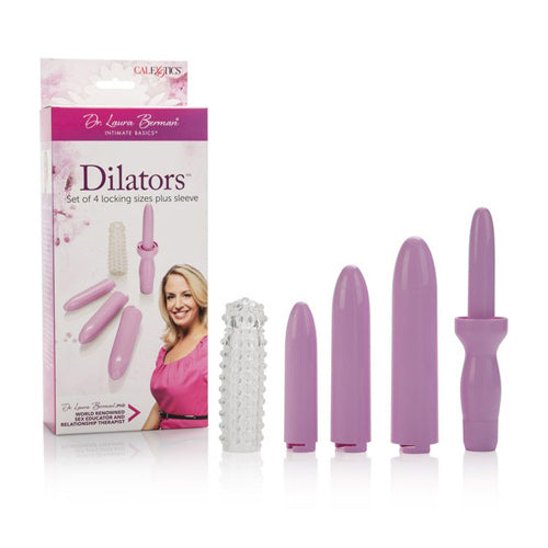 Dr. Laura Berman - Intimate Basics - Dilator Set (4 sized sleeves) - Lavender