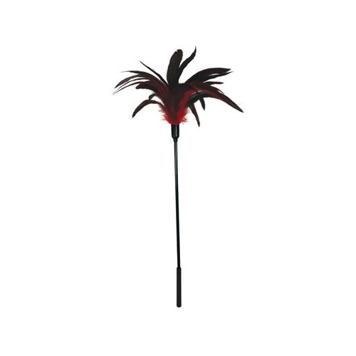 Starburst Feather Ticklers - Red