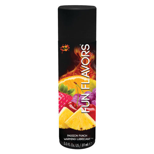 Wet Fun Flavours 4-In-1 Warming Lubricant - 3oz - Passion Punch