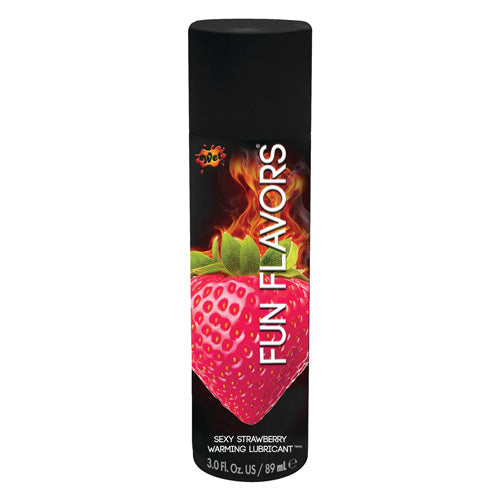 Wet Fun Flavours 4-In-1 Warming Lubricant - 3oz - Sexy Strawberry