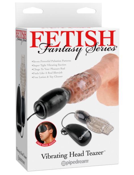 Fetish Fantasy Series  Vibrating Head Teazer - Black