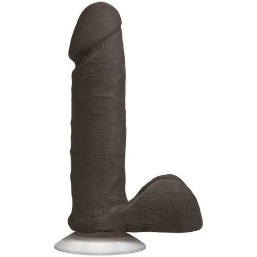 The Realistic Cock UR3 6" Non-Vibrating Dong - Black