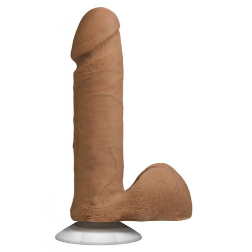 The Realistic Cock UR3 6" Non-Vibrating Dong - Brown