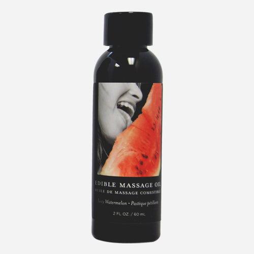 Edible Massage Oil 2 OZ - Juicy Watermelon