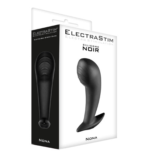 Nona Silicone Noir G-Spot Stimulator - Electrastim