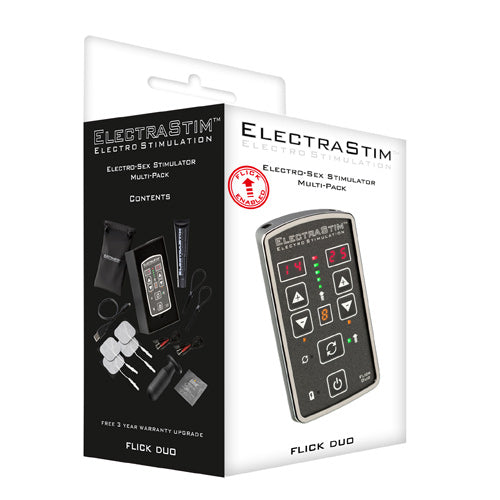 ElectraStim Flick Duo Stimulator Multi-Pack