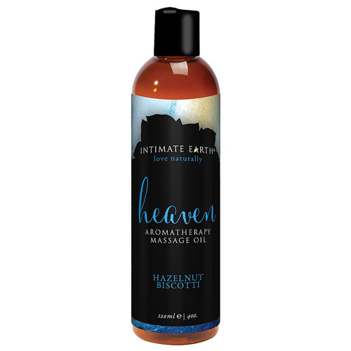 Heaven Aromatherapy Massage Oil 120ml - Hazelnut Biscotti