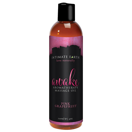 Awake Aromatherapy Massage Oil 120ml - Pink Grapefruit