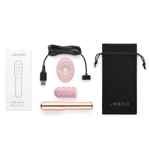 Le Wand Rose Gold Rechargeable Grand Bullet