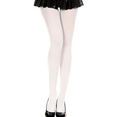 Opaque Stripes Tights - Ivory - O/S