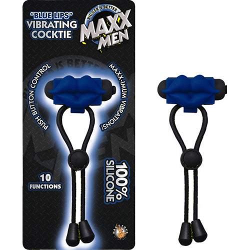 Maxx Men Blue Lips Vibrating Cocktie