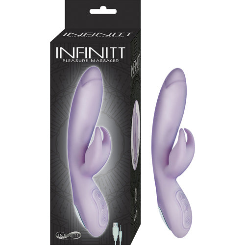 Infinitt Silicone Pleasure Massager 8 Inch vibe - Lavender