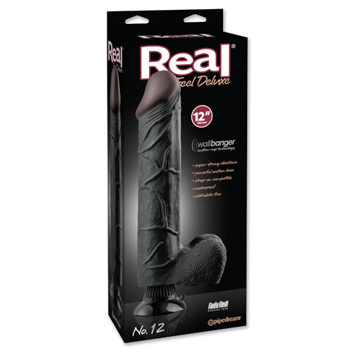 Real Feel Deluxe No. 12 - Black 12" WALLBANGER
