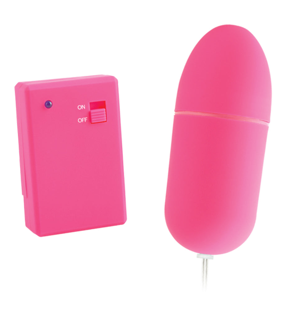 Neon Luv Touch Remote Control Bullet - Neon Pink