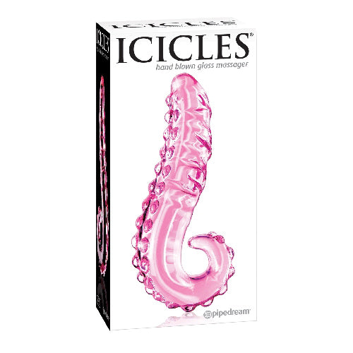 Icicles No. 24 - Hand Blown Glass Massager