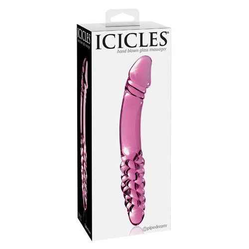 Icicles No. 57 - Hand Blown Glass Massager