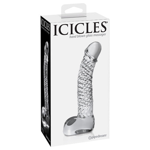 Icicles No 61 Hand Blown Glass Massager
