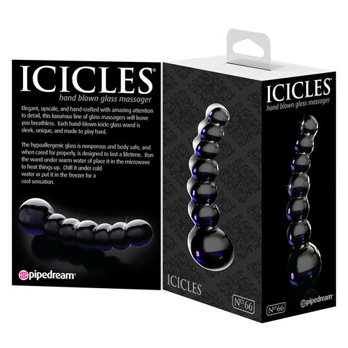 Icicles No. 66 - Black