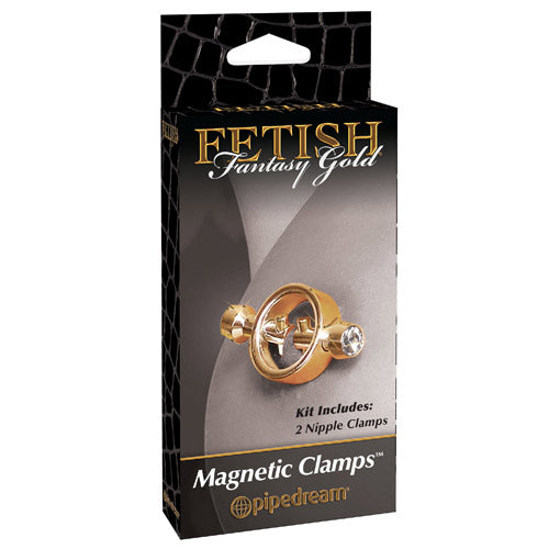 Fetish Fantasy Gold - Magnetic Clamps - Gold