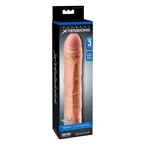 Fantasy X-tensions Perfect 3" Extension Flesh