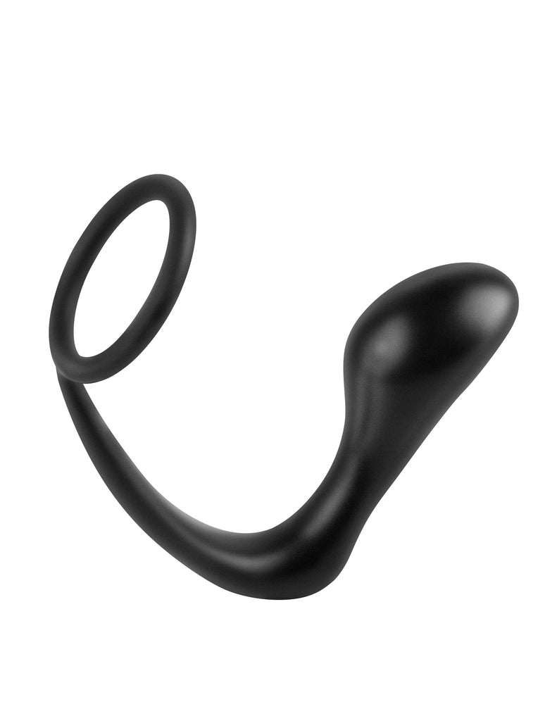 Anal Fantasy Collection: Ass-Gasm Cockring Silicone Plug 